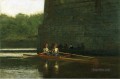 The Oarsmen también conocido como The Schreiber Brothers Realismo barco Thomas Eakins